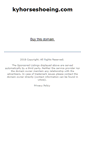 Mobile Screenshot of kyhorseshoeing.com
